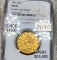 1855 $10 Gold Eagle NGC - MS60