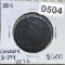 1814 Classic Head Large Cent VF25 CROSSLET 4