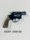 Smith & Wesson 38 Special Snub Revolver