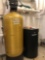 American industrial water softener system, downflow model 2900 with brine tank.Unit was installed