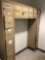 16- small brown locker unit