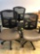 Lot of 3 Quality Interiors brand chairs 2 with minor flaws