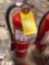 Lot of 5 ABC fire extinguishers- dry chemical out of date-