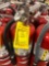 Lot of 5 ABC fire extinguishers- dry chemical out of date-