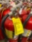 Lot of 5 ABC fire extinguishers- dry chemical out of date-