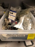 Lot of miscellaneous indicator lights and control knobs