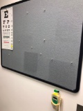 WelchAllyn Sure Temp probe and gray bulletin board