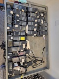 Gray cart and... Motorola Radios MTS2000 & microphones