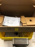 Peerless PF640 TV Mount new in box , miscellaneous soap dispensers, grinding wheels, 7 tubes of