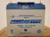 (6) Power Sonic Model PS-12180NB non-spillable batteries in boxes