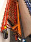 Orange scaffolding