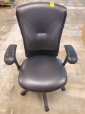 Appears to be leather office chair