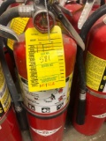 Lot of 5 ABC fire extinguishers- dry chemical out of date-