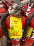 Lot of 5 ABC fire extinguishers- dry chemical out of date-