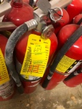 Lot of 5 ABC fire extinguishers- dry chemical out of date-