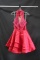 Alyce Paris Red Halter Style Cocktail Dress Size: 10