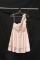 Alyce Paris Blush One Shouldered Cocktail Dress Size: M