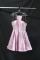 Ashley Lauren Pink Halter Style Cocktail Dress Size: 8