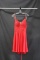 Faviana Red Cocktail Dress Size: 2