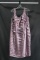 Vm Collection Purple Ruffled Cocktail Dress Size: 16