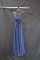 Faviana Blue Full Length Dress Size: 0