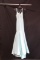 Ashley Lauren Light Blue Full Length Dress Size: 0