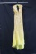 Sherri Hill Yellow Full Length Dress With Beading Size: 4