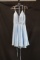 Faviana Light Blue Cocktail Dress Size: 10