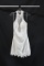 Alyce Paris White Lace Cocktail Dress Size: 4