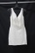 Vienna White Cocktail Dress Size: 6