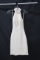 Jovani White Halter Style Cocktail Dress Size: 0