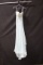 Macduggal White Strapless Full Length Dress Size: 0