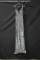 Jovani Silver Sequined Full Length Dress Size: 0