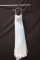 Macduggal Light Blue Strapless Full Length Dress With Beading Size: 0