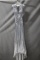 Jovani Silver Full Length Dress Size: 6