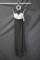 Alyce Paris Black And White Two-piece Full Length Dress Size: 10