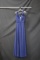 Faviana Blue Full Length Dress Size: 10