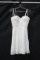 Faviana White Cocktail Dress Size: 4