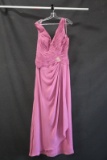 Jolene Pink Mid-length Dress Size: 14