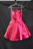 Jovani Hot Pink Cocktail Dress Size: 8