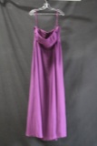 N/a Purple Full Length Dress Size: No Size Information Found