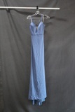 Faviana Blue Full Length Dress Size: 0