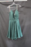 Faviana Green Cocktail Dress Size: 12