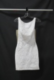 Jovani White Cocktail Dress Size: 2