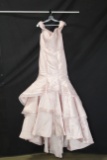 Jovani Blush Full Length Dress Size: 8