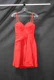 Faviana Red Cocktail Dress Size: 6