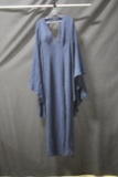 Jovani Light Blue Long Sleeved Dress Size: 6