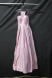 Ashley Lauren Pink Full Length Dress Size: 2