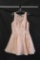 Jovani Blush Lace Cocktail Dress Size: 16