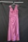 Jolene Pink Mid-Length Dress Size: 14